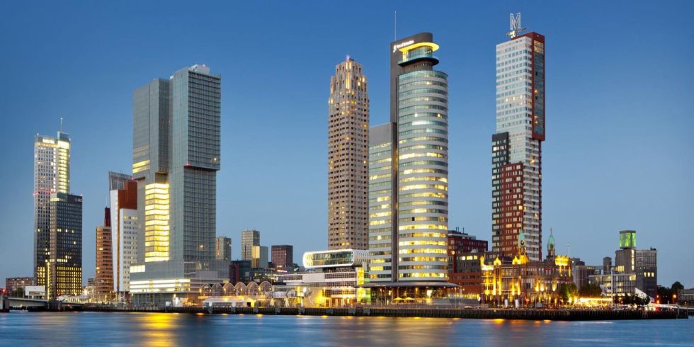 Rotterdam skyline