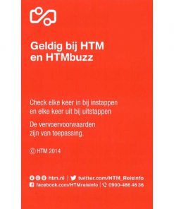 2-Hour transport ticket The Hague