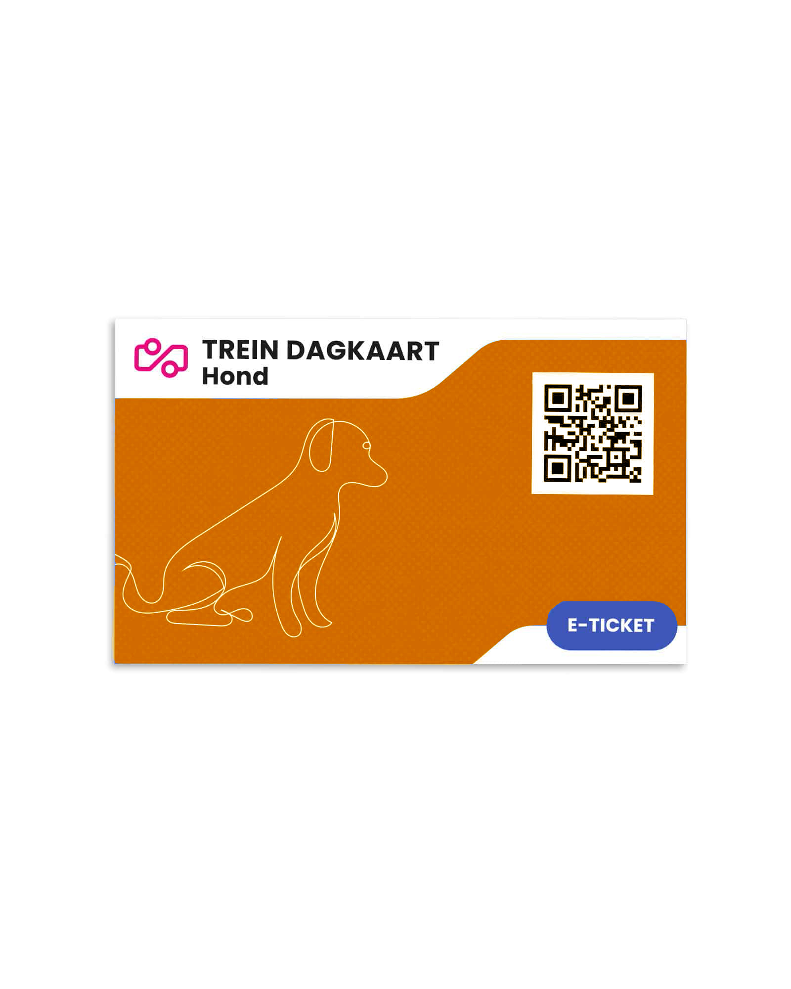 Train Day Ticket Dog