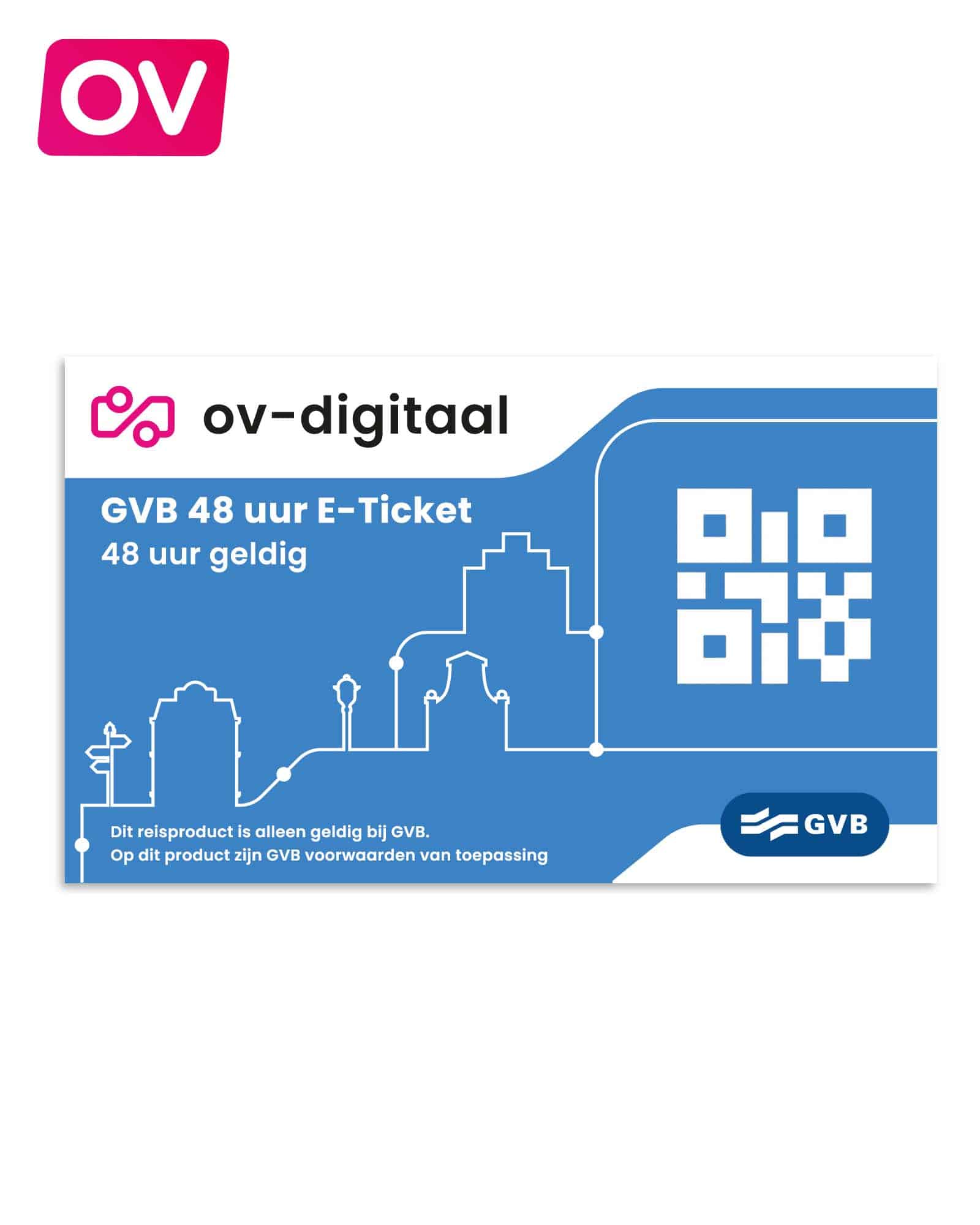 GVB 48 Hour E-Ticket Day Pass